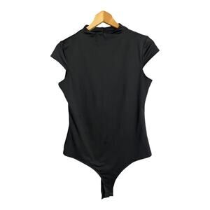 Lulus Bodysuit Womens Dark Coquette Top Blouse Shirt Lace Girly Romantic Large